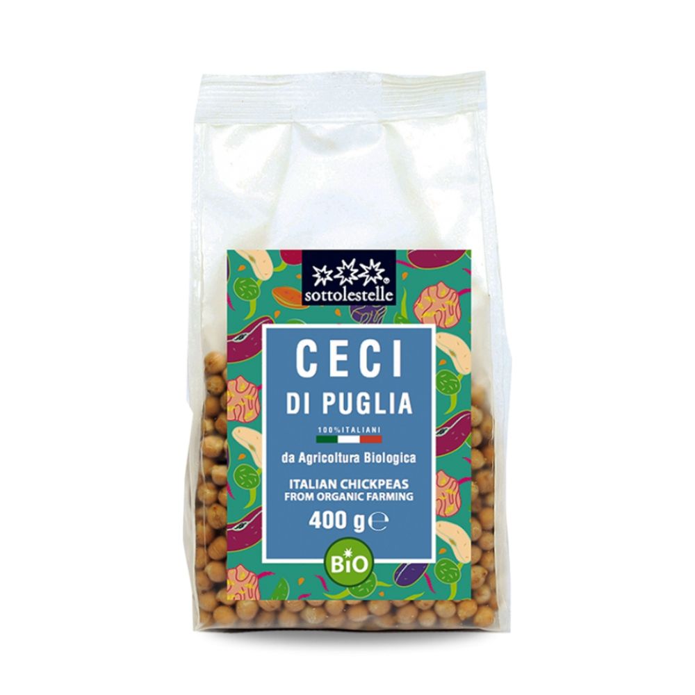 Đậu gà hữu cơ Sottolestelle 400g Organic Chickpea