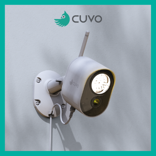 Camera AI đèn an ninh CUVO LA620W - Hàng chính hãng