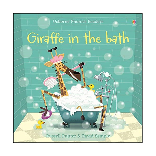 Giraffe In The Bath