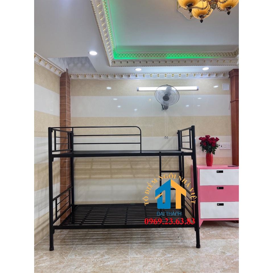 Giường sắt 2 tầng ngang 1m2 dài 2m – DT120