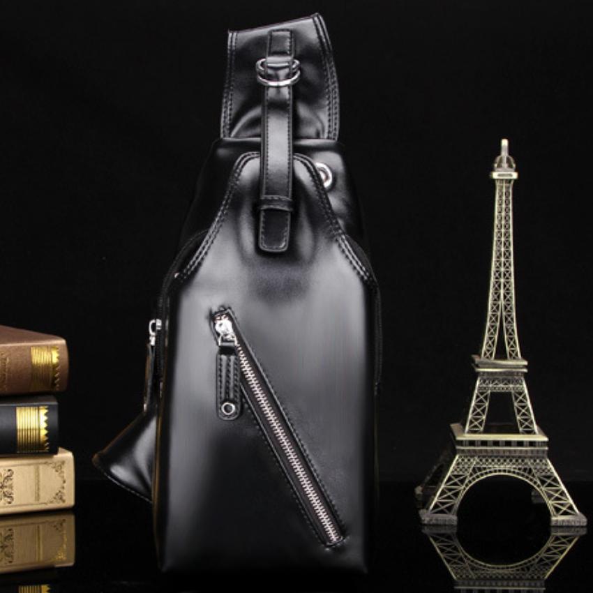 Bộ Đôi Túi Da Đeo Chéo Và Ví Nam Dáng Dài 968431-1