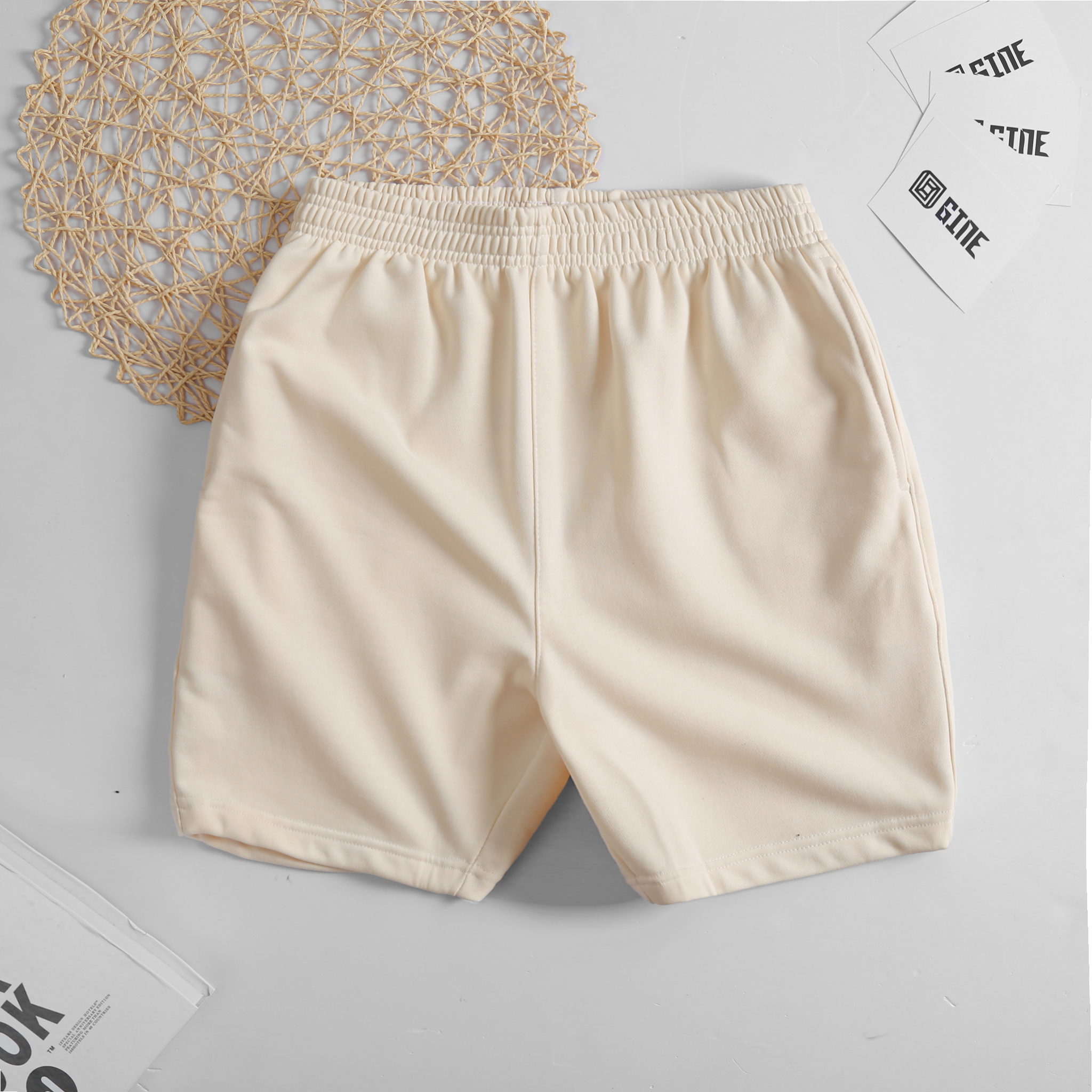 Quần Short nữ Easy Active lưng thun GINE STORE – Chất mềm mịn, form dáng thoải mái và đa năng