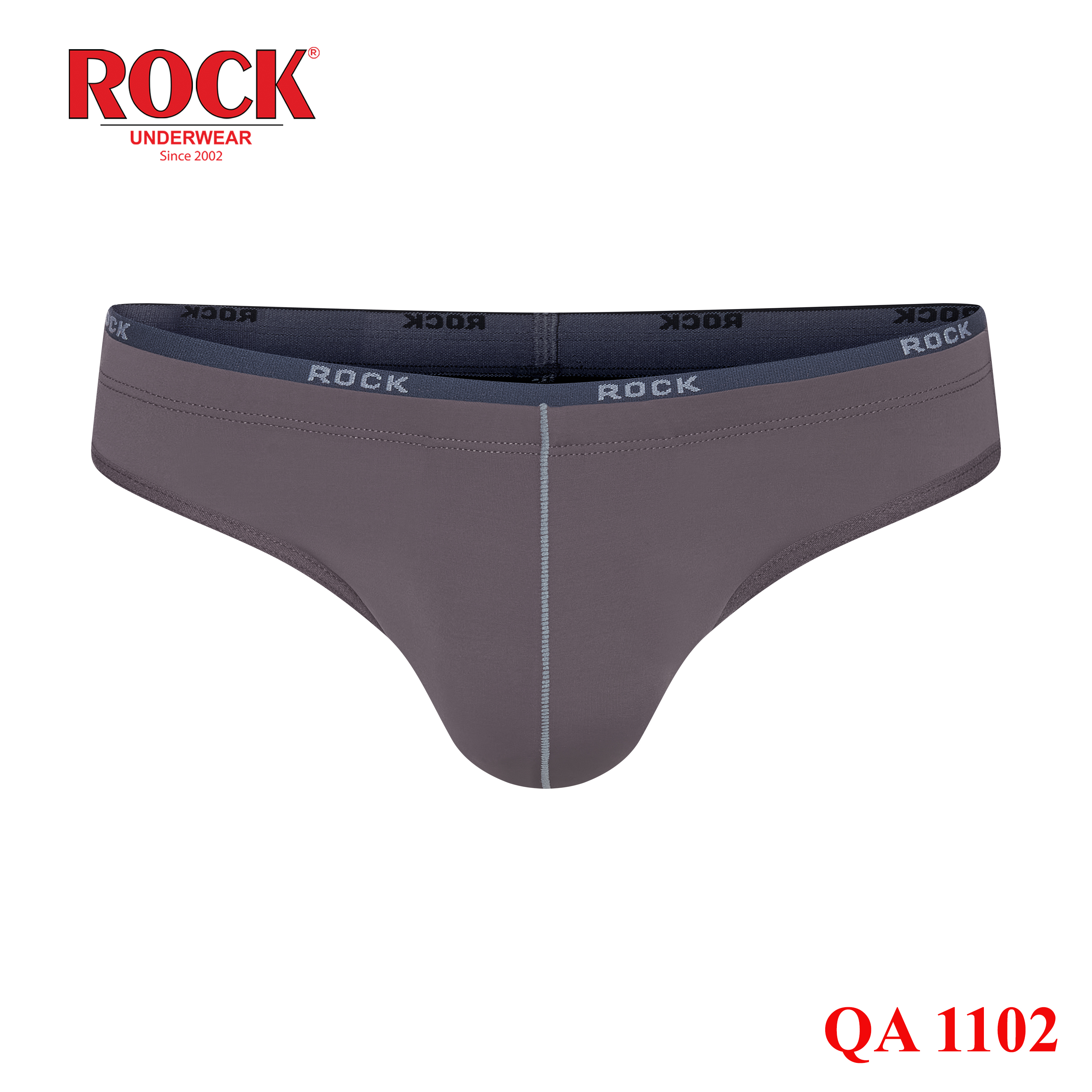 Quần lót nam cao cấp cotton ROCK UNDERWEAR 1102 thoáng mát thấm hút tốt, không cấn bụng