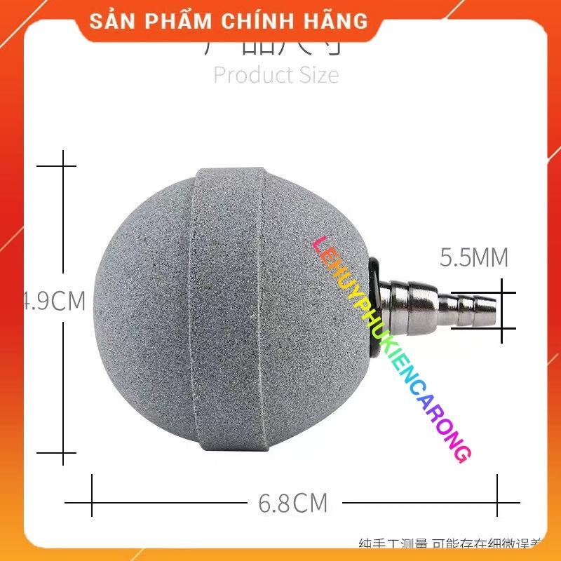 Sủi oxy siêu mịn đầu thép 5cm, Dây Sủi Oxy 5mm Cao Cấp