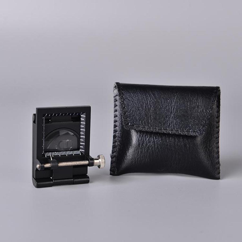 10X Foldable Optical Glass Magnifier Inspection Mirror for Jewelry