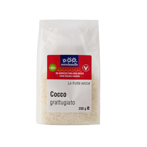 Vụn Dừa Hữu Cơ 250g Sottolestelle Organic Shredded Coconu