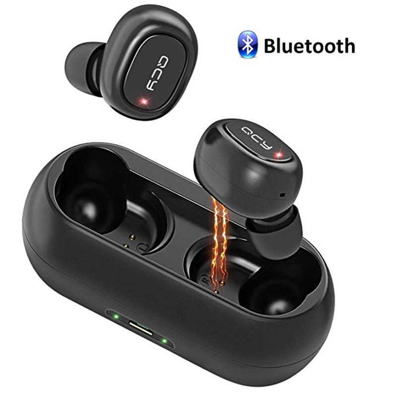 Tai Nghe Bluetooth 5.0 Không Dây nhét tai QCY-T2C/T1 True Wireless Hàng Chính Hãng