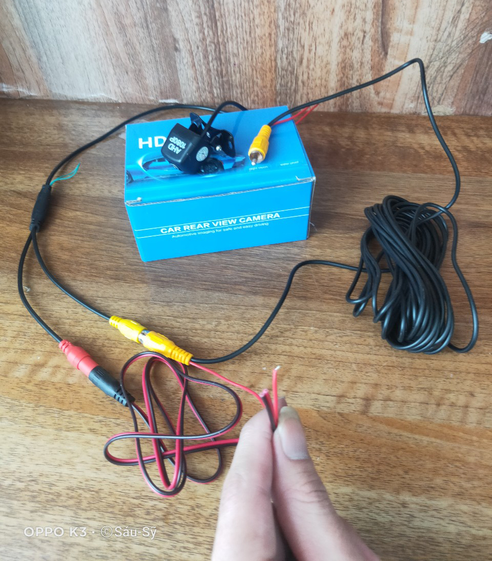 Camera Lùi AHD 1080p Siêu Nét chân cánh bướm dễ lắp đặt Cho Màn Hình Android ô tô 3G - 4G - Camera lùi hồng ngoại AHD