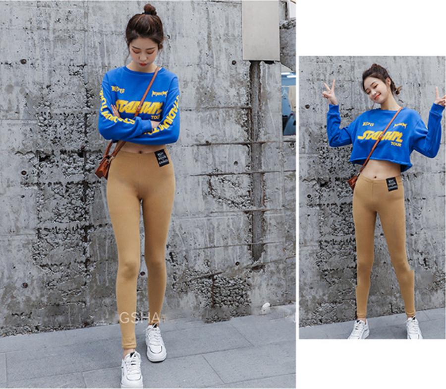 Quần legging Cạp Chun Hot Hit, Chất Umi Contton Cực Đẹp