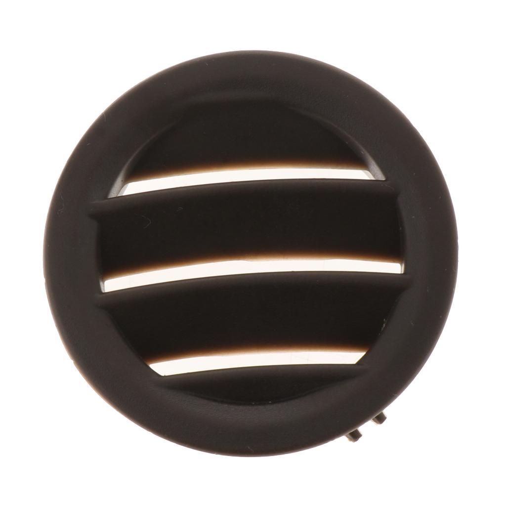 Dashboard Heater Ac Air Vent Round for Mercedes- W204 Black