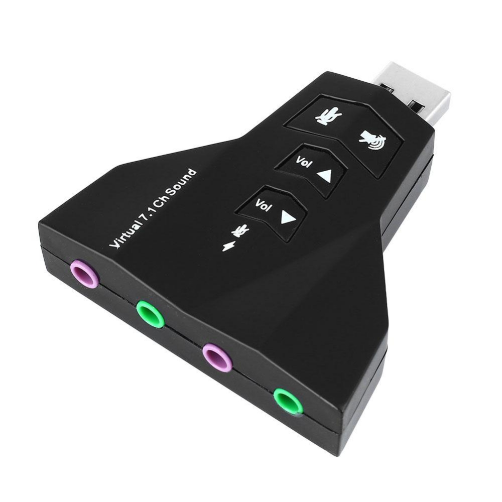ROGTZ Bộ Chuyển Đổi USB to Sound 3D Virtual 7.1 - Hàng Nhập Khẩu