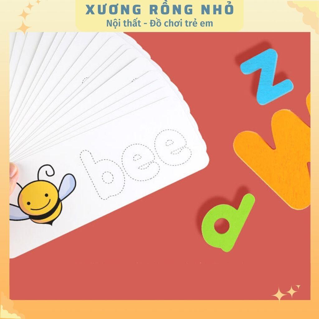 Spelling game - Trò chơi đánh vần ghép từ vựng tiếng Anh (Flashcard có kèm Bút viết)