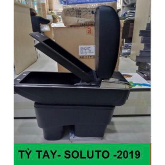 Bệ tỳ tay dành cho xe SOLUTO cao cấp tích hợp cổng sạc USB