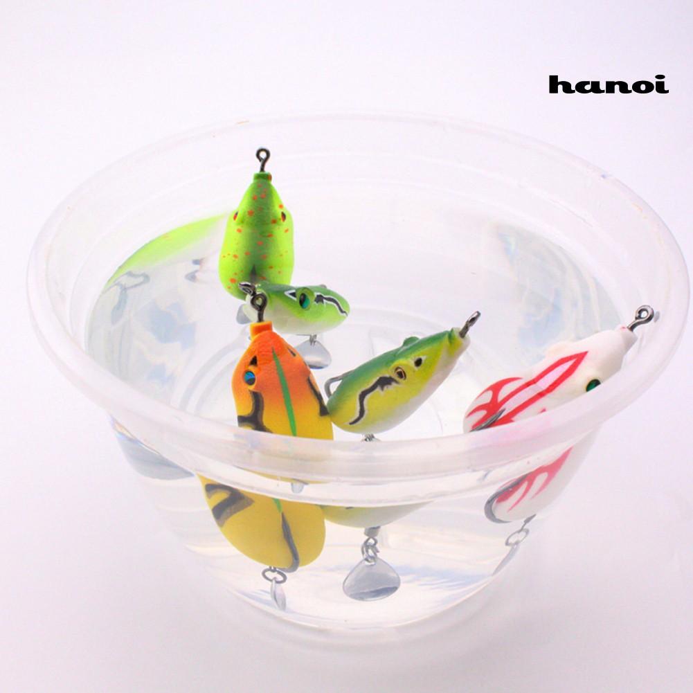 Mồi Câu Cá Giả Hình Ếch 6cm 13g