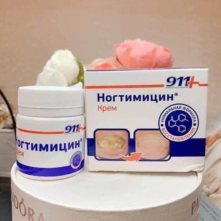Kem Nấm móng NOGTIMITSIN Before and After Nga loại bỏ móng hỏng, thối móng