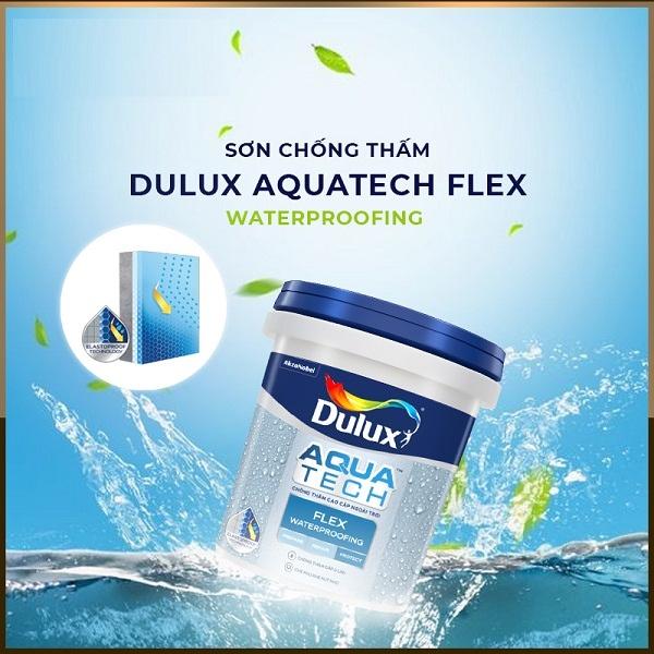 Sơn chống thấm (Màu) DULUX AQUATECH FLEX - W759 (10kg)