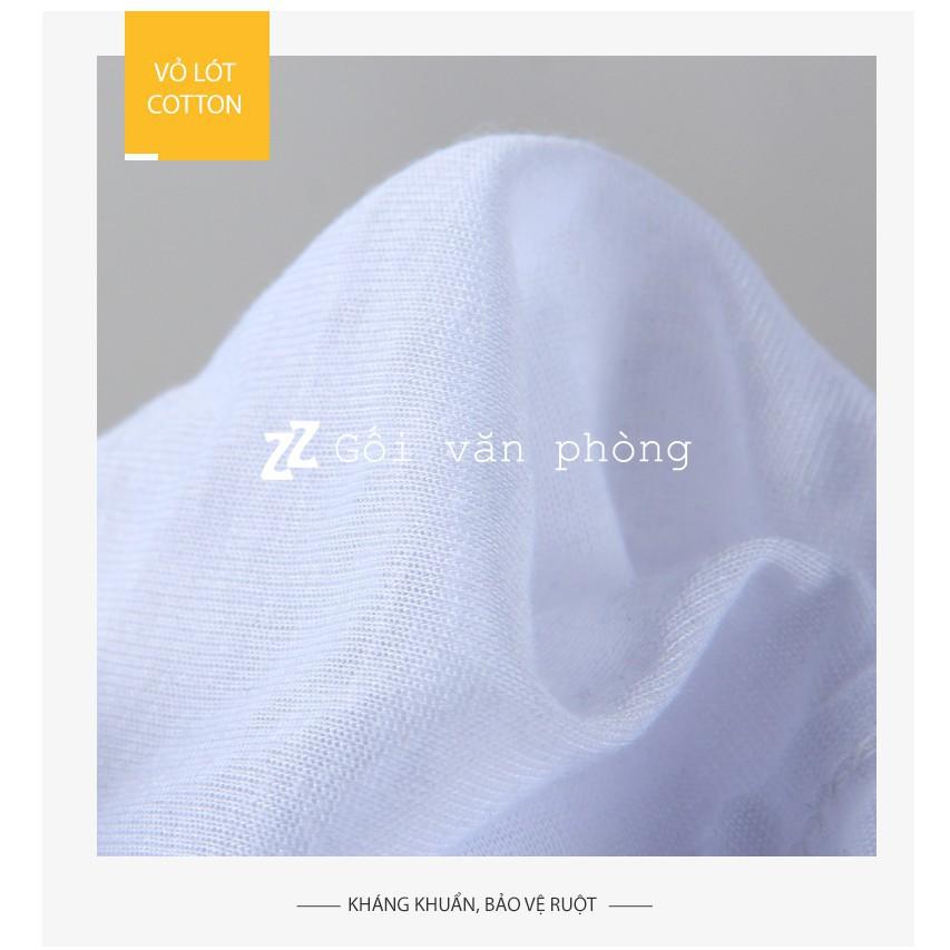 Gối Ngủ Cao Su Non Cao Cấp Vỏ Gấm Mát Lạnh Summer ZURI PILLOW SL100