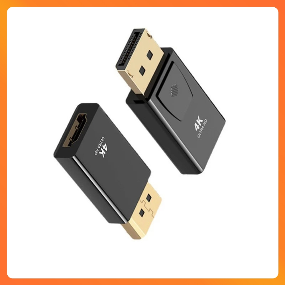 Đầu Chuyển Đổi Displayport sang HDMI Hỗ Trợ Full HD 1080P Chuẩn HDMI 1.4 Dành Cho laptop, PC