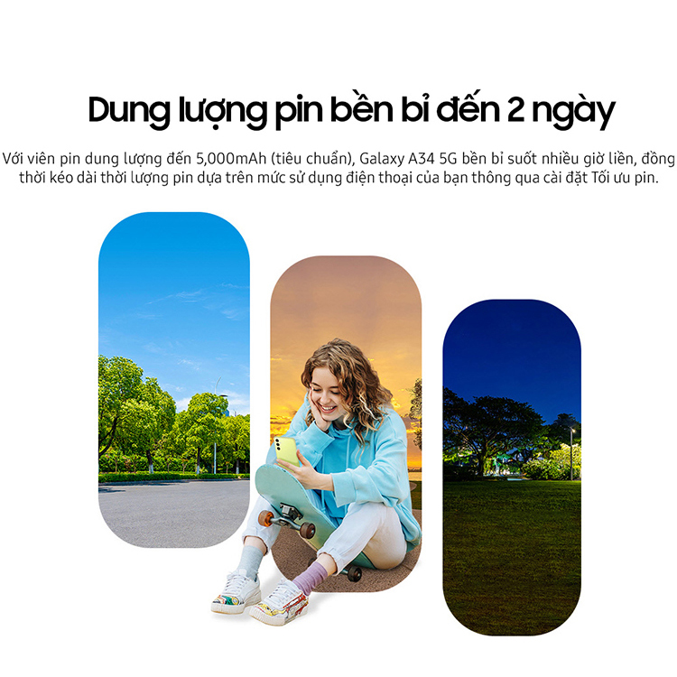 Điện thoại Samsung Galaxy A34 5G - Hàng chính hãng