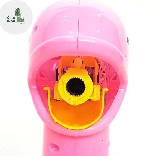 Đồ chơi thổi bong bóng xà phòng hình con cá cho bé, chạy bằng pin hàng loại 1 cực tốt