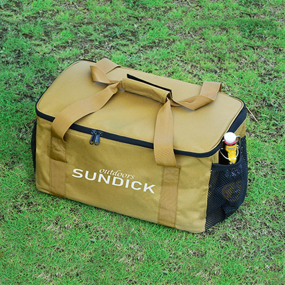 Outdoor Camping Storage Bag Portable Wear Resistant Oxford Picnic Storage Bag Large Storage Travel Storage Pouch Bag