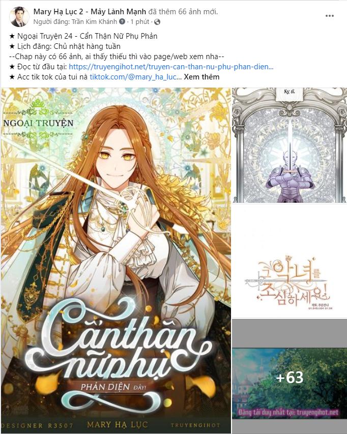 cẩn thận nữ phụ phản diện đấy! chapter 116 1