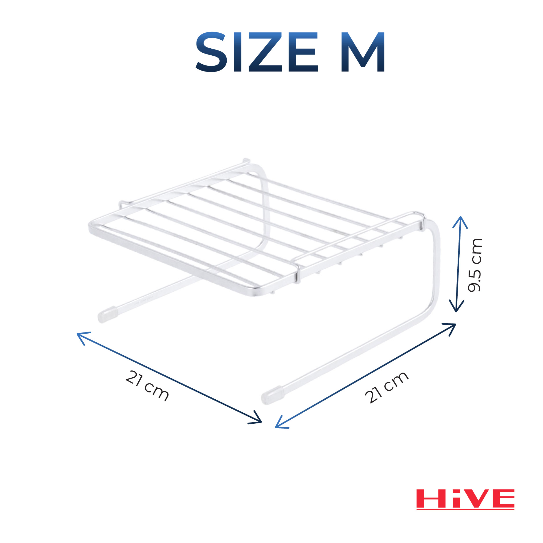 Giá úp đĩa gầm bếp HIVE