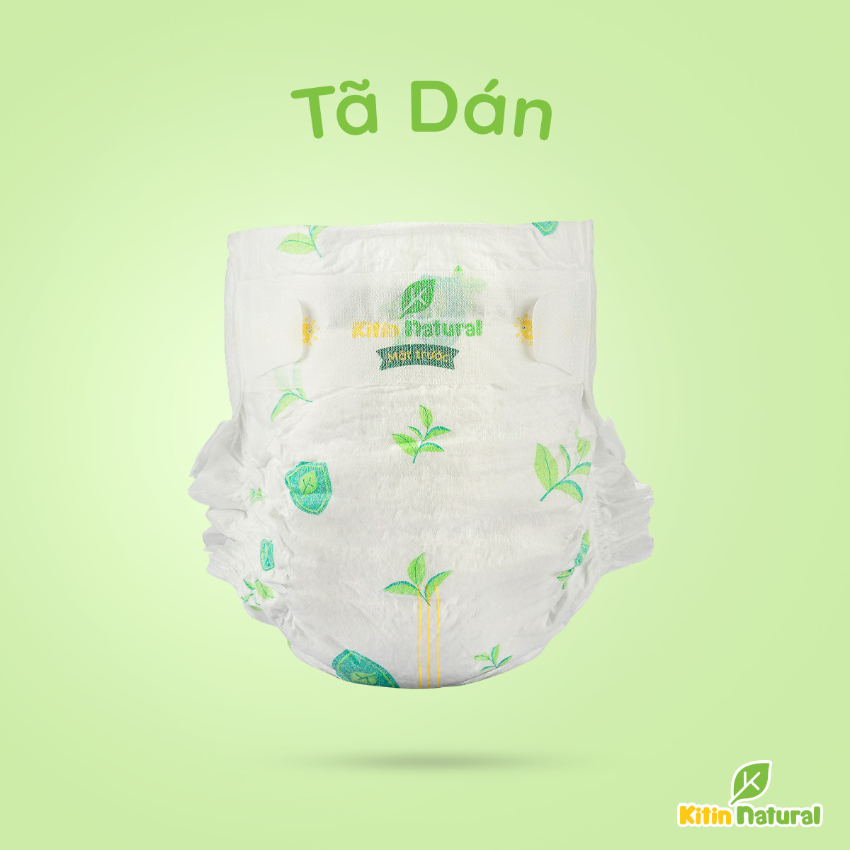 Tã Bỉm dán Kitin Natural size NB56/S50/M44/L40