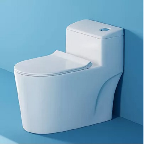 Bồn cầu một khối màu trắng, bệ ngồi rộng, mã K8010