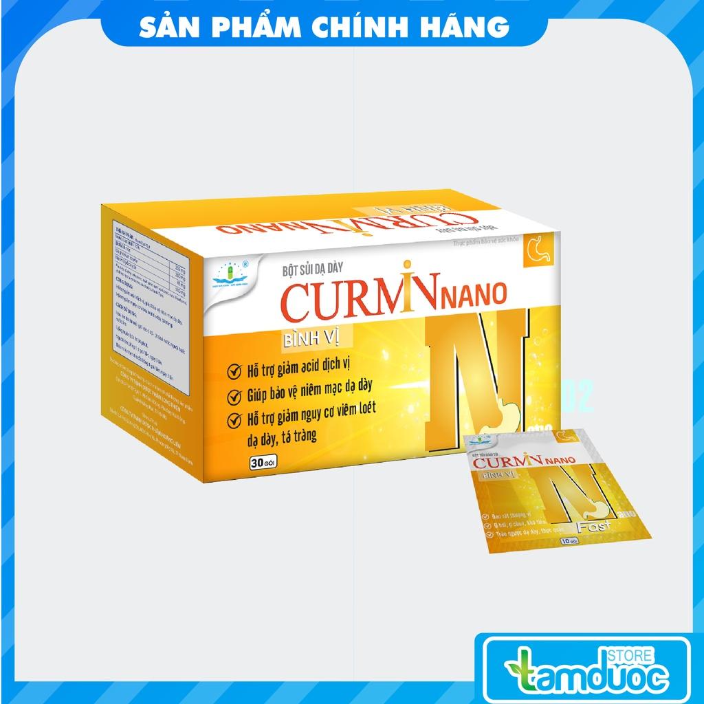 Bột Sủi Dạ Dày Curmin Nano Bình Vị (Dạ Dày Chữ N ) Hỗ Trợ Giảm Nhanh Viêm Loét Dạ Dày, Trào Ngược Dạ Dày