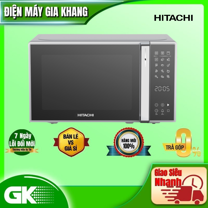 Lò vi sóng kết hợp nướng Hitachi 20 lít HMR.DG2012 - Hàng chính hãng ( Chỉ giao HCM )