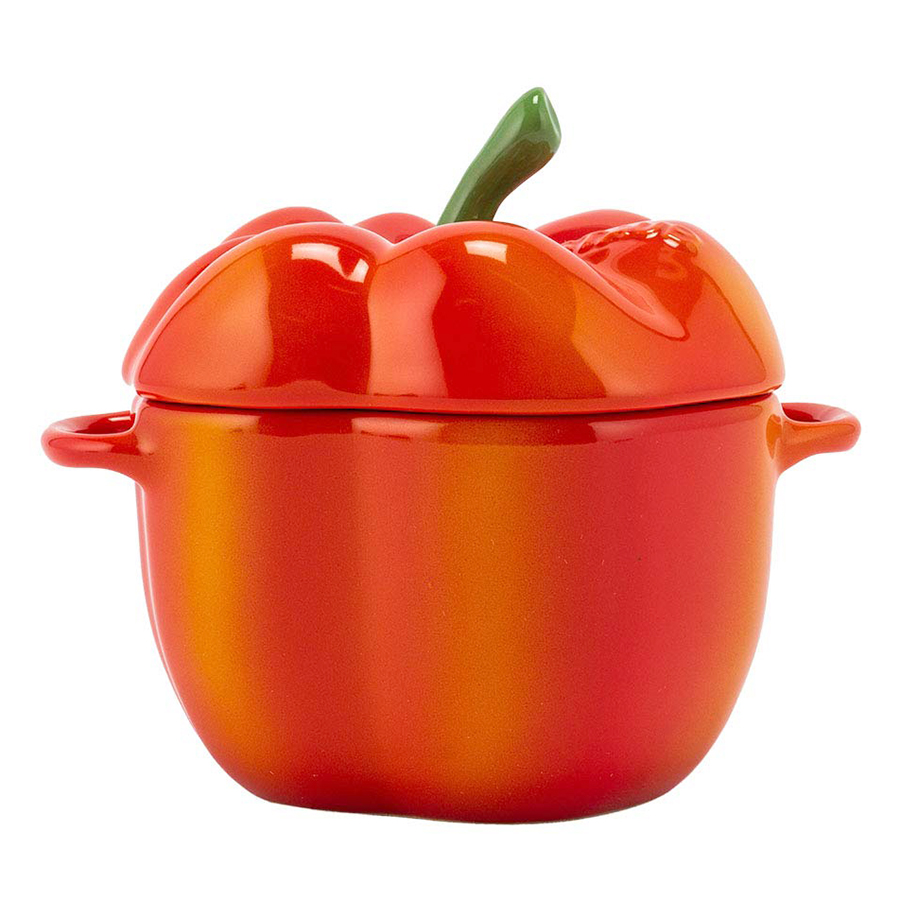 Tô Có Nắp Hình Ớt Chuông Staub (12cm)