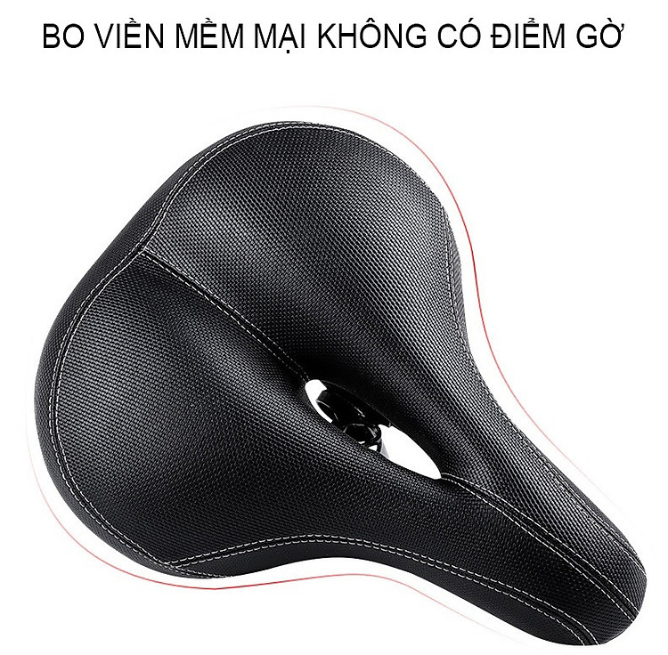 Yên Xe Đạp Có Đèn Cảnh Báo 3 Chế Độ Dùng Cho Các Loại Xe Kèm Chai Dầu Bảo Dưỡng Nhông Xích 100ml