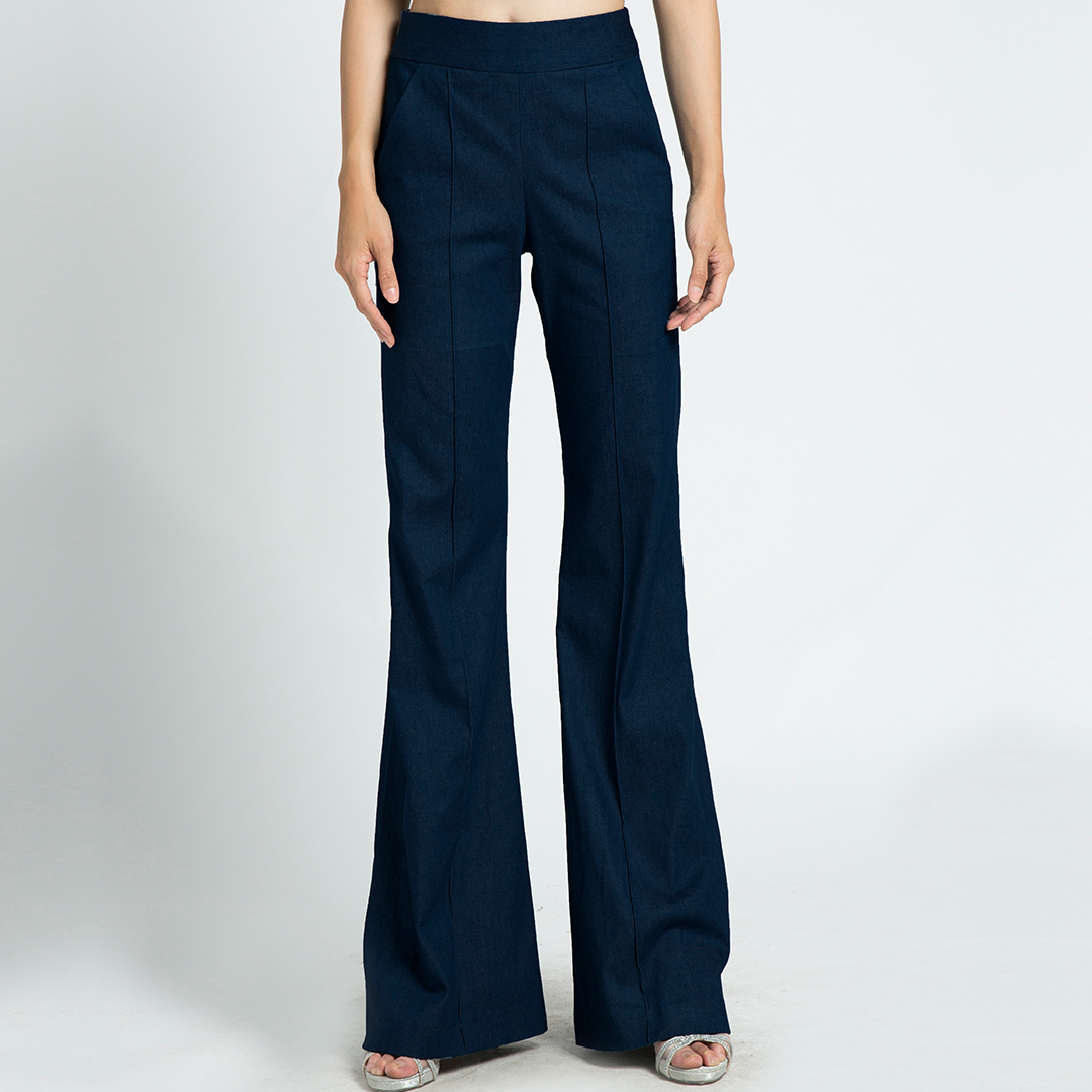 Quần Ống Loe Denim Hity PAN029 (Denim)