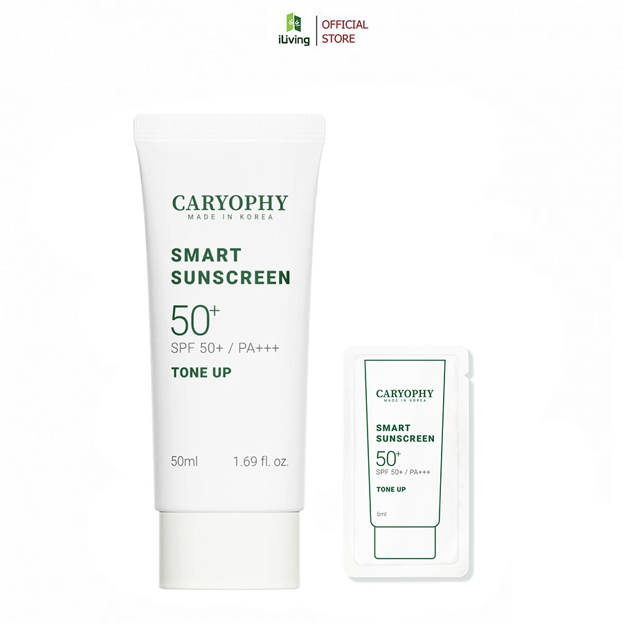 Kem chống nắng ngừa mụn nâng tone Caryophy Smart Tone-up Sunscreen CARYKCNNM