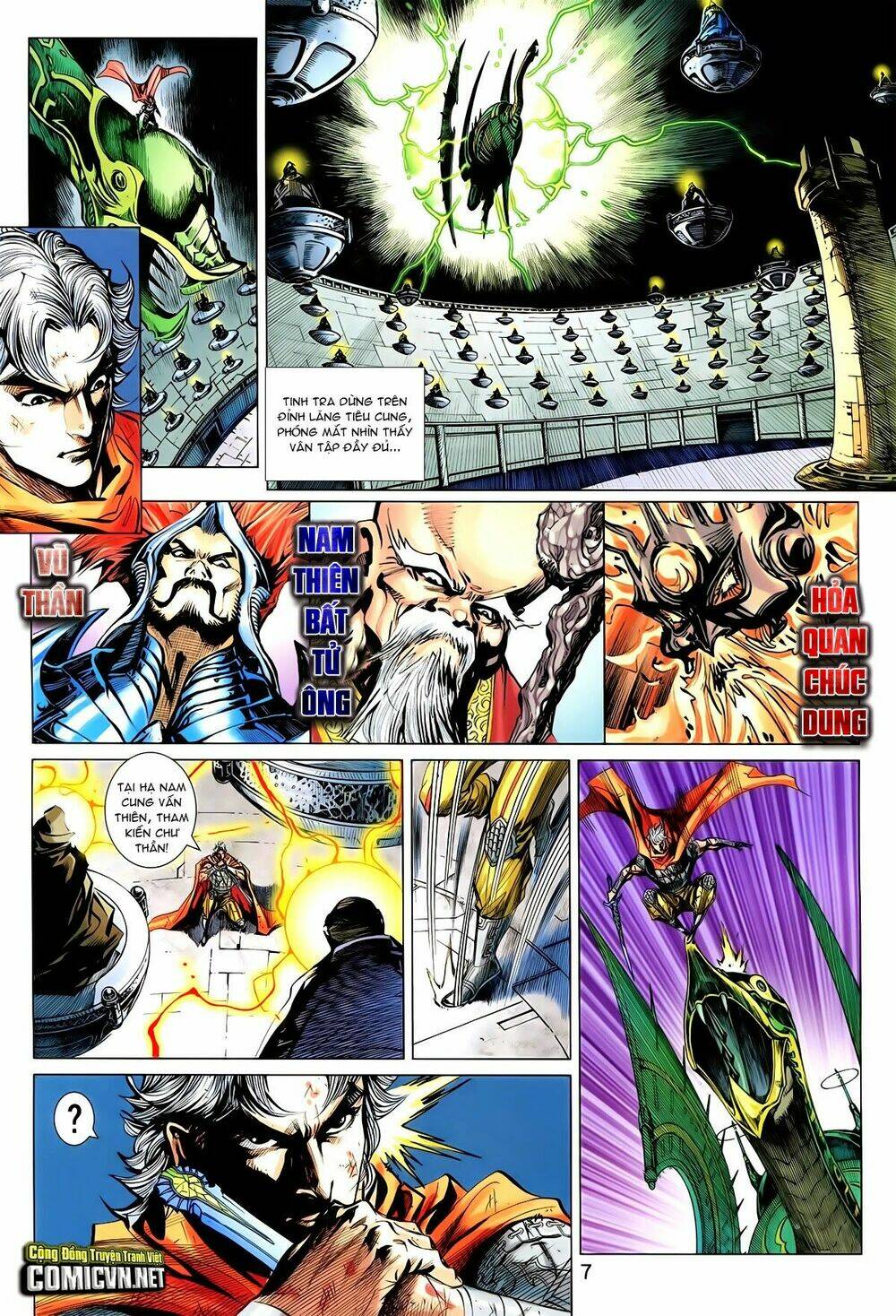 thần binh vấn thiên chapter 30 7