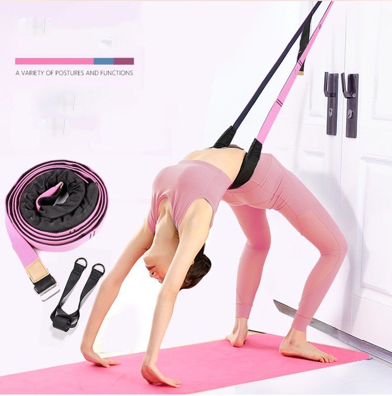 Bộ võng tập Yoga bay gắn tường bổ trợ cho các bài tập Yoga, chất liệu vải dù cao cấp, đầy đủ phụ kiện