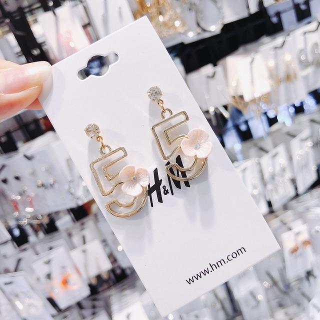 Hoa tai hoa số 5 màu vàng mã 3700