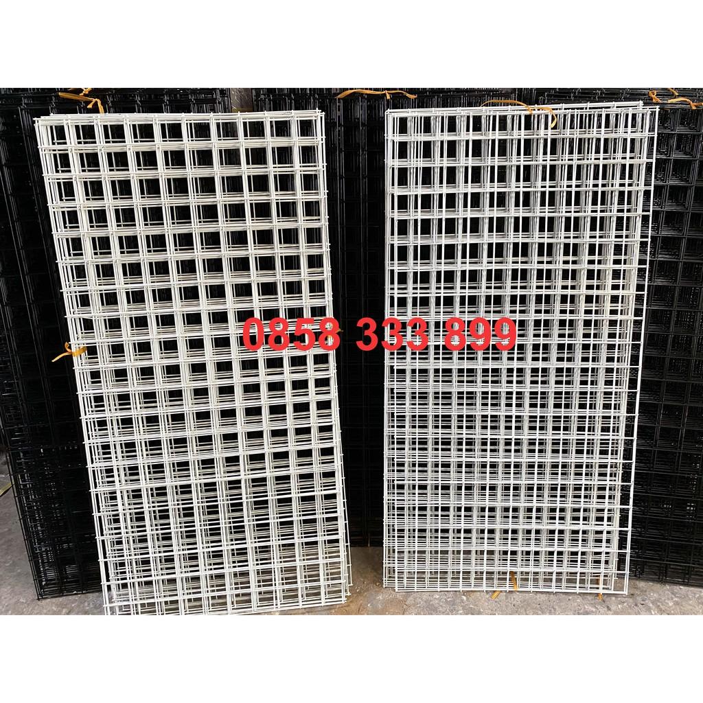5 Tấm lưới sắt treo đồ sơn tĩnh điện 50x100cm
