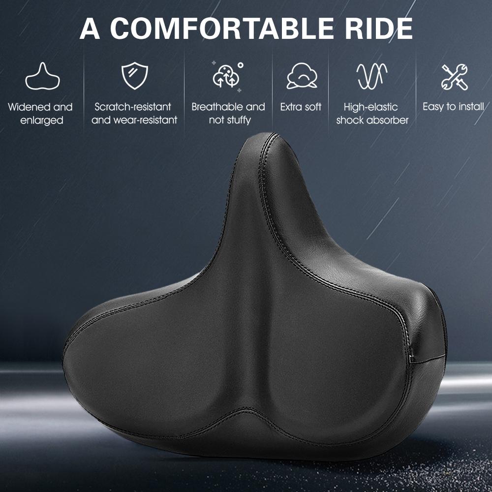 Yên xe đạp rộng YF-1100 Thoải mái Đệm cho xe đạp leo núi Không thấm nước