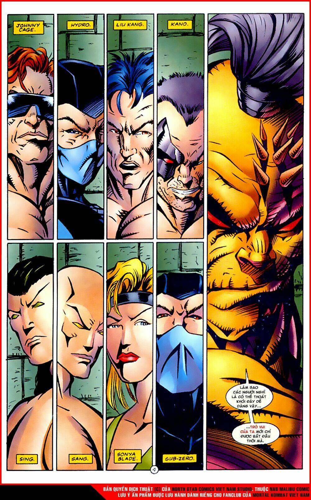 mortal kombat malibu comic chapter 3 4