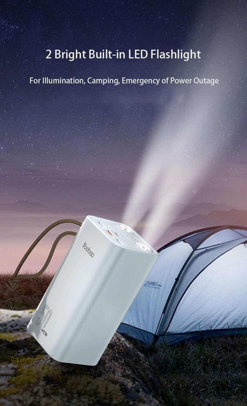 Sạc dự phòng Yoobao H5 50000mAh PD 20W- hàng chính hãng