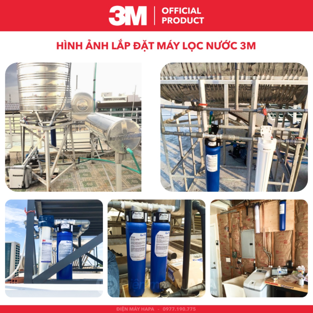 Lõi Lọc 3M AP917HD-S Thay Cho Máy Lọc Tổng Đầu Nguồn 3M AP904 - Nhập Khẩu Mỹ, Hàng Chính Hãng 3M - AP904 3M PREMIUM AP917HDS