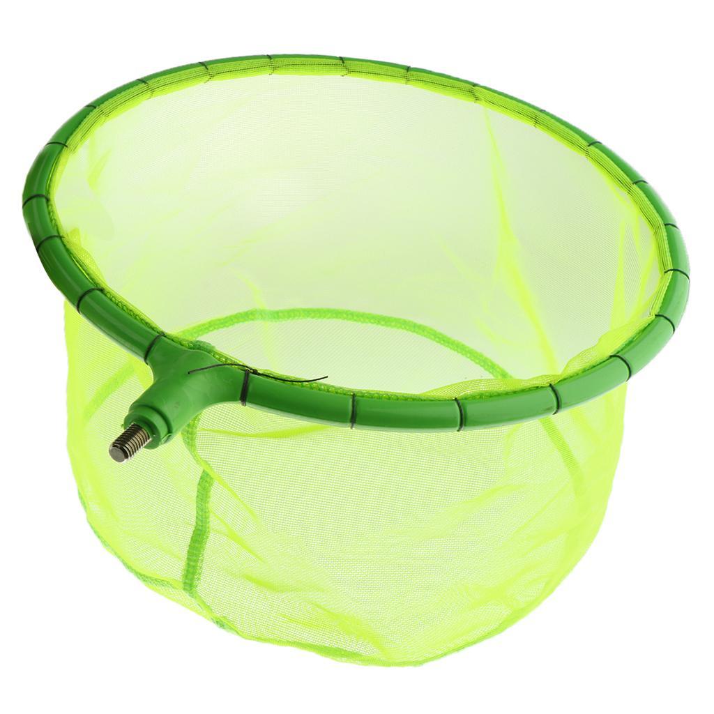 Fishing Landing Net Head Catch Release Tool Mesh Hole Folding Dip Net Fishing Equipment - 4 Size Available