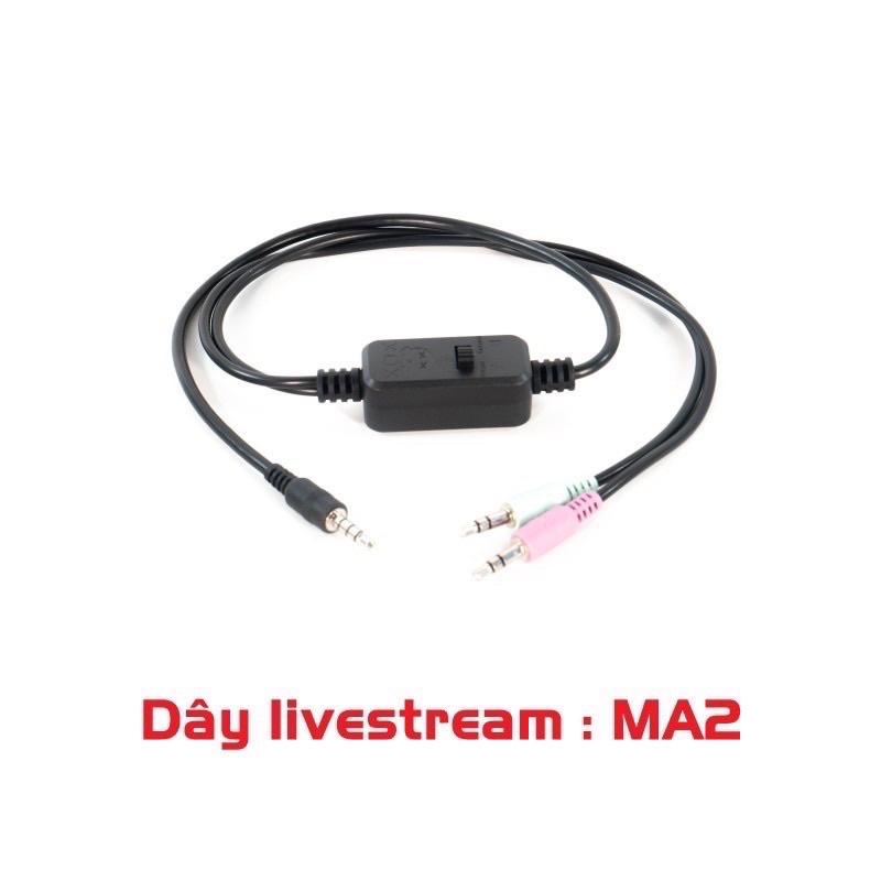 Combo livestream, thu âm chuyên nghiệp Soundcard XOX-K10, Mic PC-K200, phụ kiện