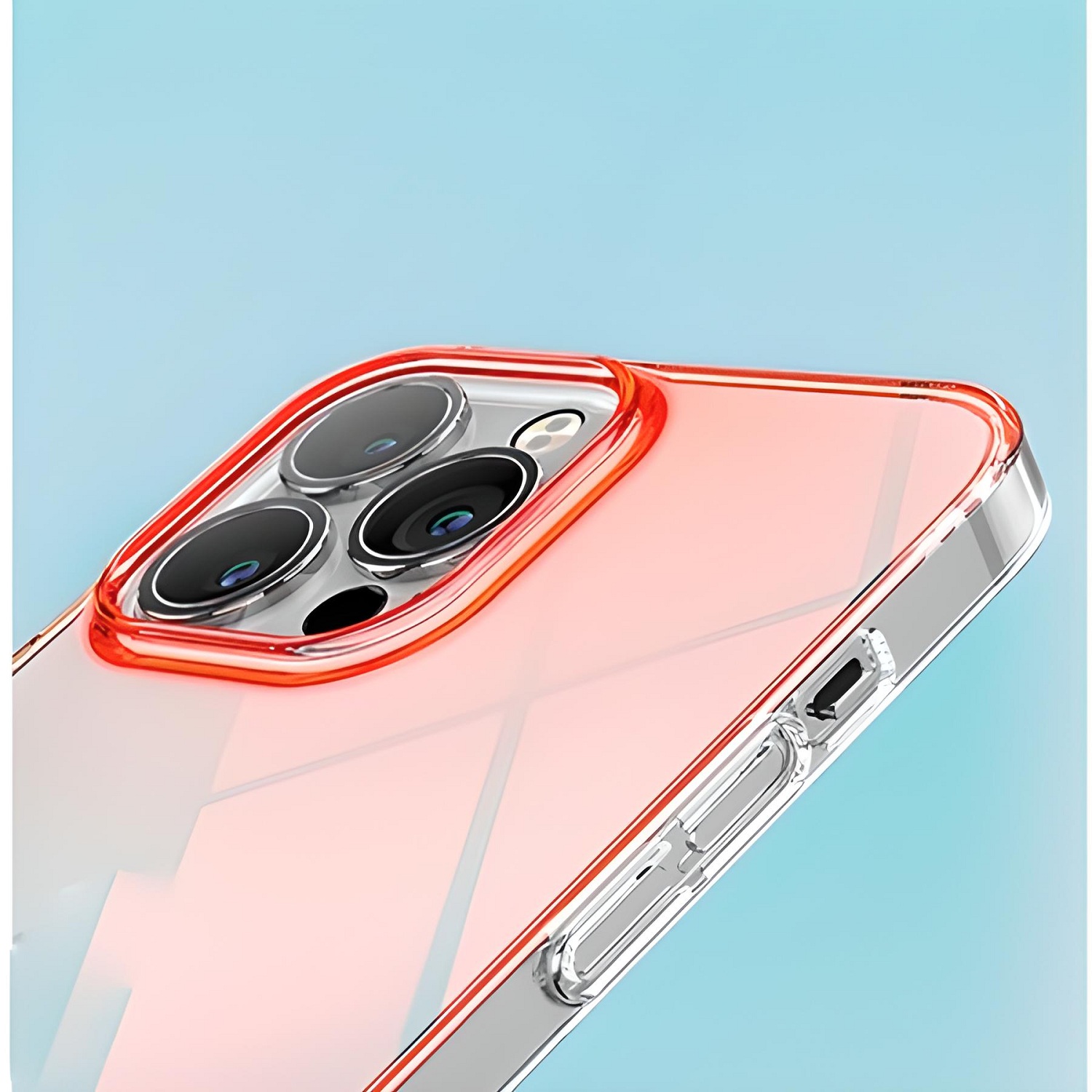 Ốp lưng chống sốc đổi màu cho iPhone 13 hiệu Memumi Rainbow Iridescent Case thiết kế mặt lưng đổi màu theo góc nhìn, chống sốc cực tốt, chất liệu cao cấp - hàng nhập khẩu