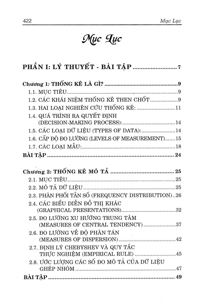 Thống Kê Trong Kinh Doanh Và Quản Lý (KT)