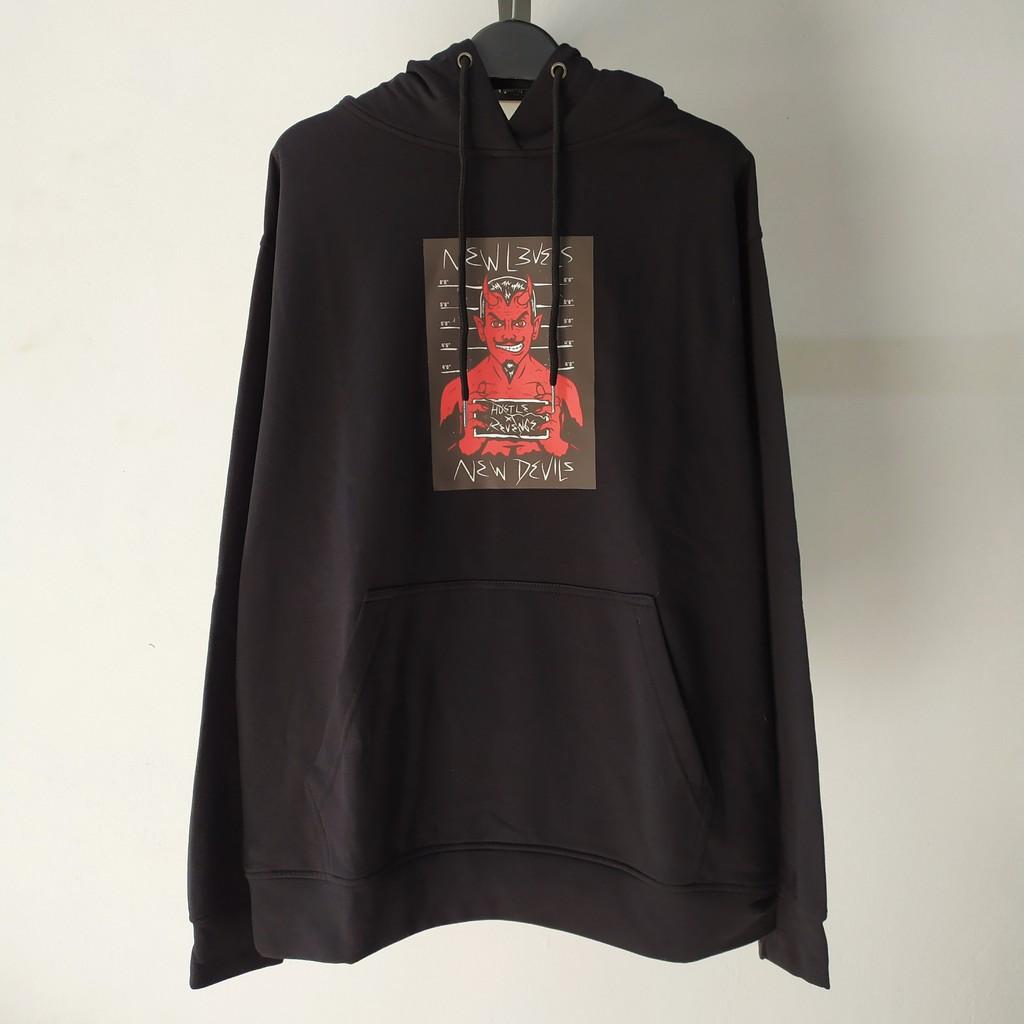 Áo Hoodie New Devil form rộng