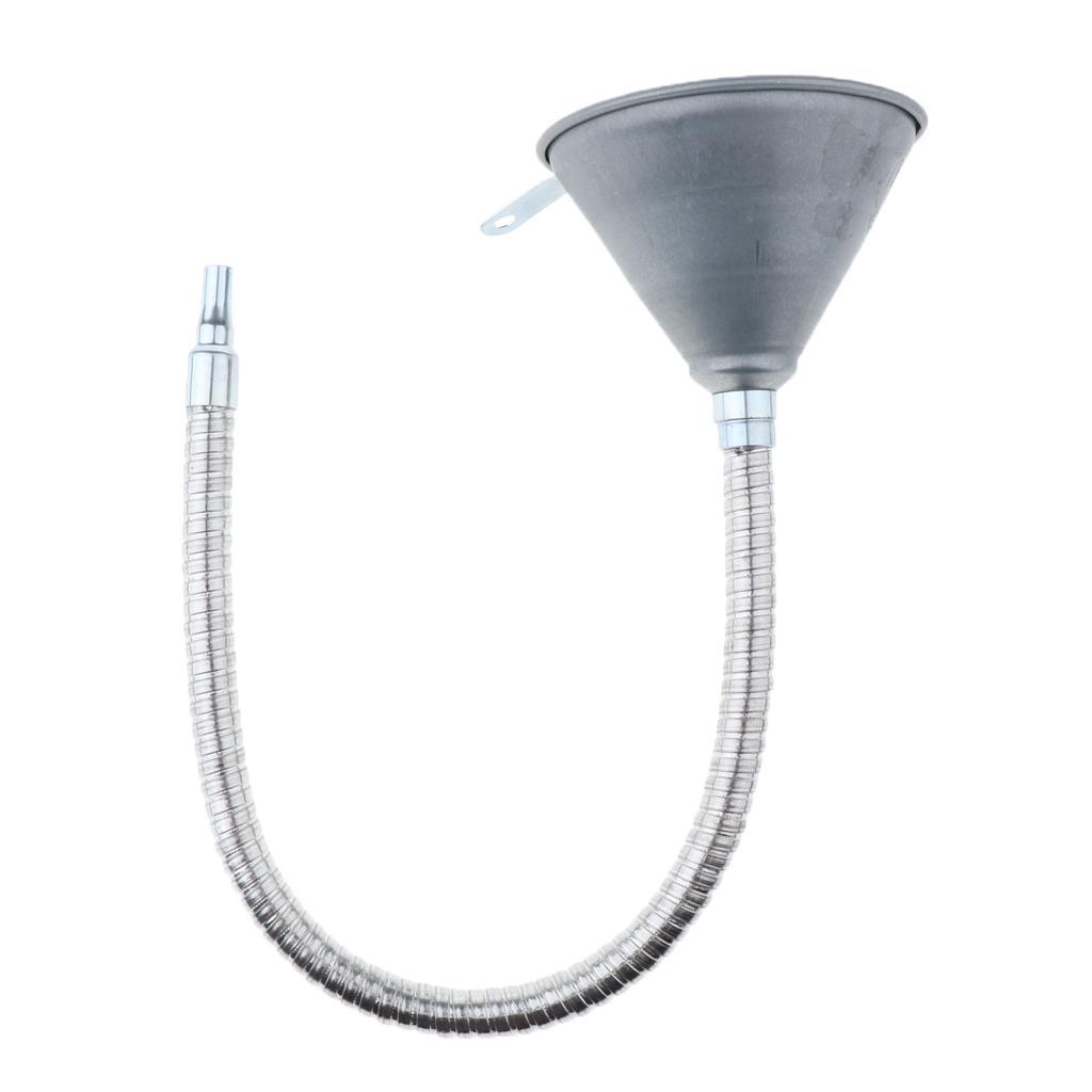 Universal Car Motorcycle Truck Vehicle Gas Oil Water Fuel Funnel