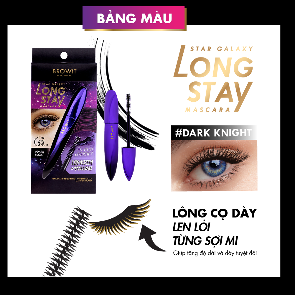Mascara Browit Star Galaxy Long Stay 8g
